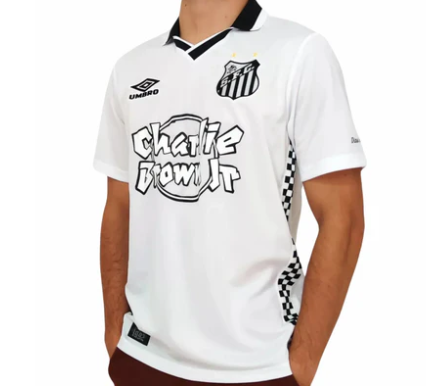 Camisa Santos Charlie Brown Jr.