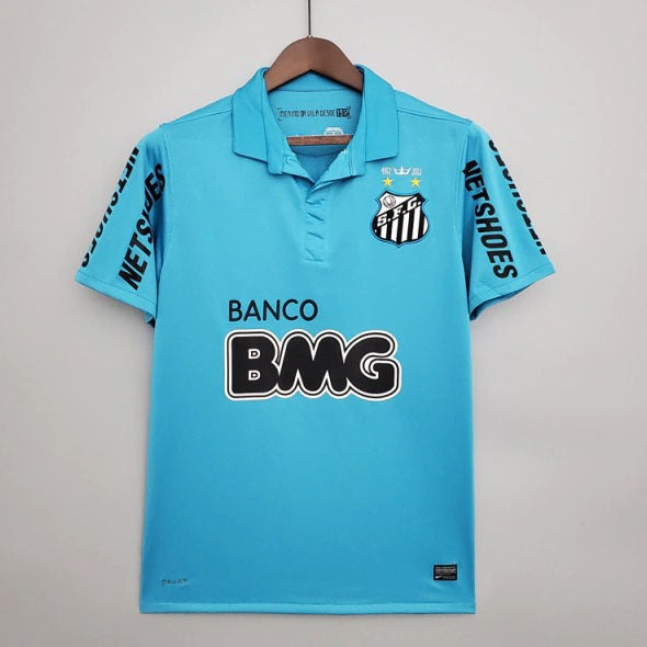 Camisa Santos third Retrô 12/13 Azul